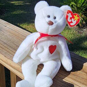 Ty Beanie Babies The Teddy Bear Supper Reare!